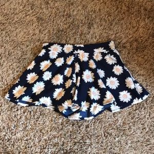 girls floral shorts